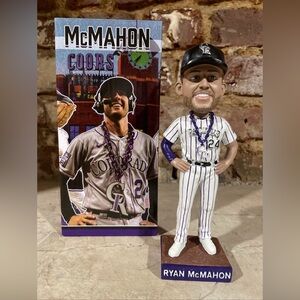 Colorado Rockies, Ryan McMahon Bobble Head 2022 Baseball SGA New
